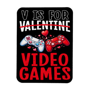Imán San Valentín es para regalos divertidos de videoju