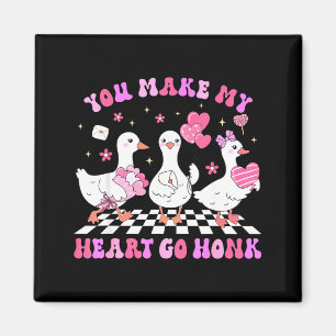 Imán San Valentín tú haces que mi corazón vaya Honk Gan