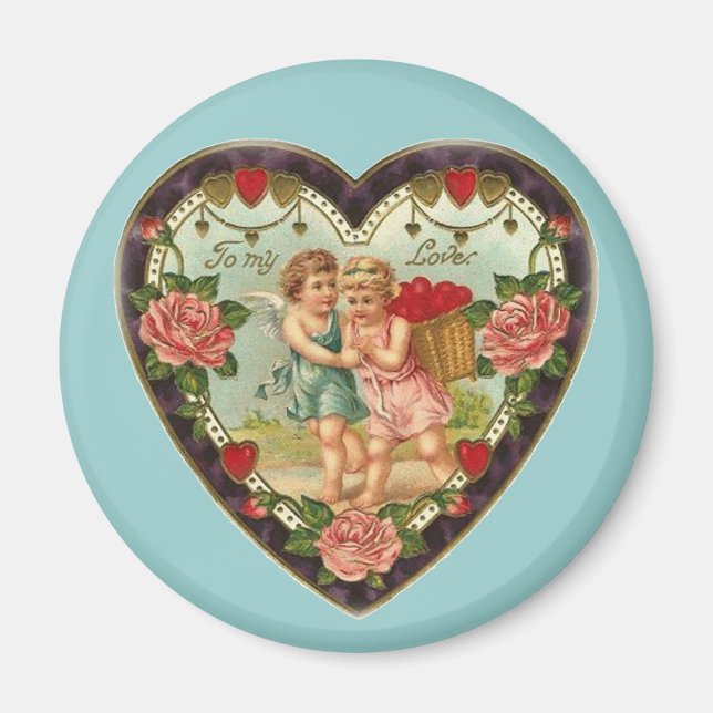 Imán San Valentín Victoriano A Mi Amor II (Frente)