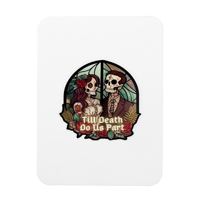 Imán San Valentines hasta que la muerte nos separe Clás (Vertical)