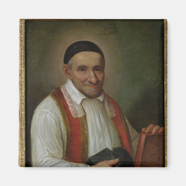 Imán San Vicente de Paul 1649 (Frente)