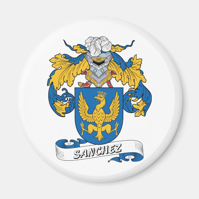 Imán Sánchez Family Crest (Frente)