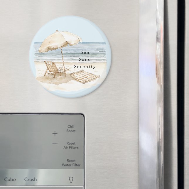 Imán Sand Beach Serenity Umbrella (In situ (nevera))