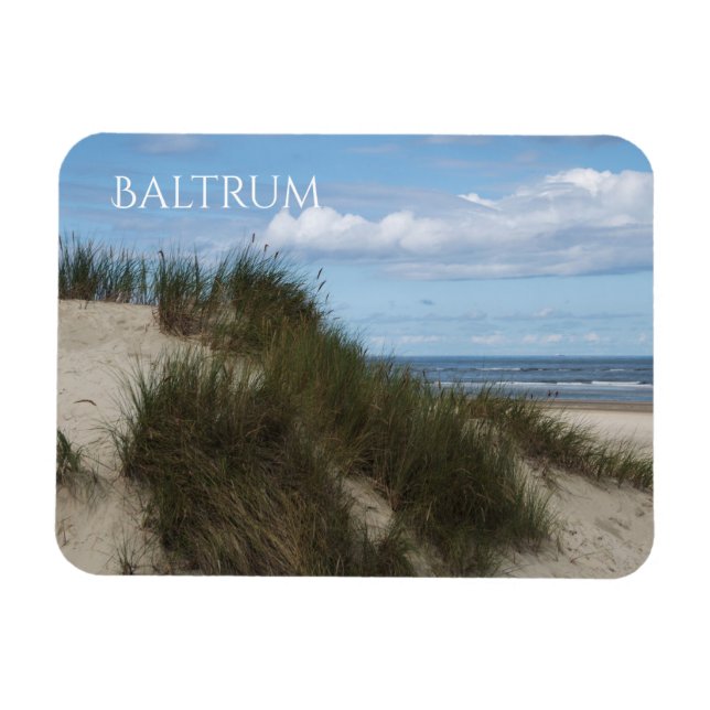 Imán Sand Dune, Grass, North Sea Beach, Baltrum Island (Horizontal)