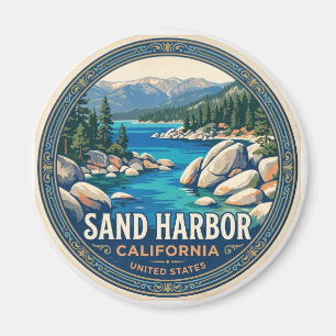 Imán Sand Harbor, Lake Tahoe Incline Village California