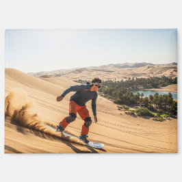 Imán Sandboard en Huacachina Perú Viaje