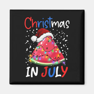 Imán Sandía Árbol de Navidad Navidad en Julio Chicos G