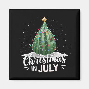 Imán Sandía Árbol de Navidad Navidad en Julio Verano