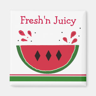 Imán Sandía Fresca y Jugosa