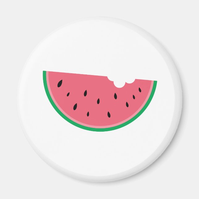 Imán sandía sandía sandías fruta Salud dulce fresca (Frente)