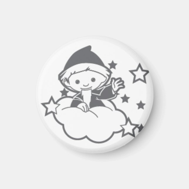 Imán sandmann button para magnetboard (Frente)