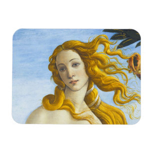 Imán Sandro Botticelli - Birth of Venus Close-up