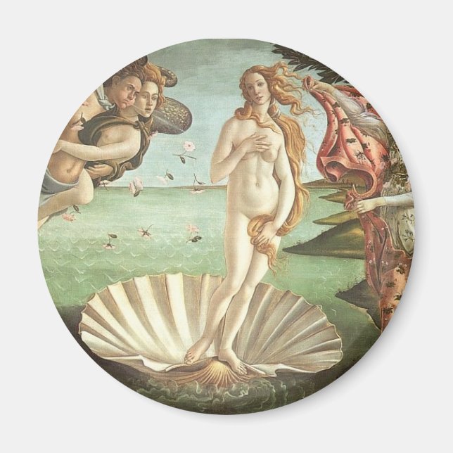 Imán Sandro Botticelli El nacimiento de Venus (Frente)