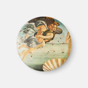 Imán Sandro Botticelli El nacimiento de Venus Céfiro, C