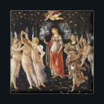 Imán Sandro Botticelli - La Primavera<br><div class="desc">La Primavera - Sandro Botticelli,  1482</div>