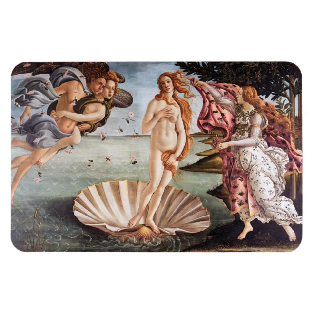 Imán Sandro Botticelli - Nacimiento de Venus (Horizontal)