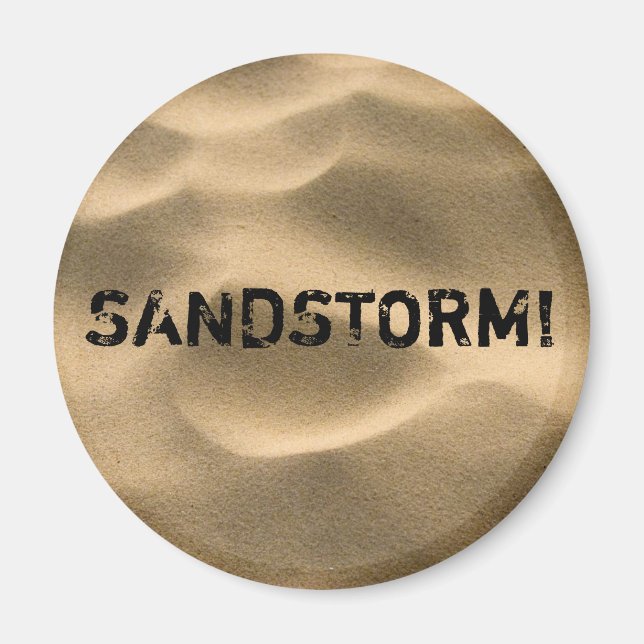IMÁN ¡SANDSTORM! (Frente)