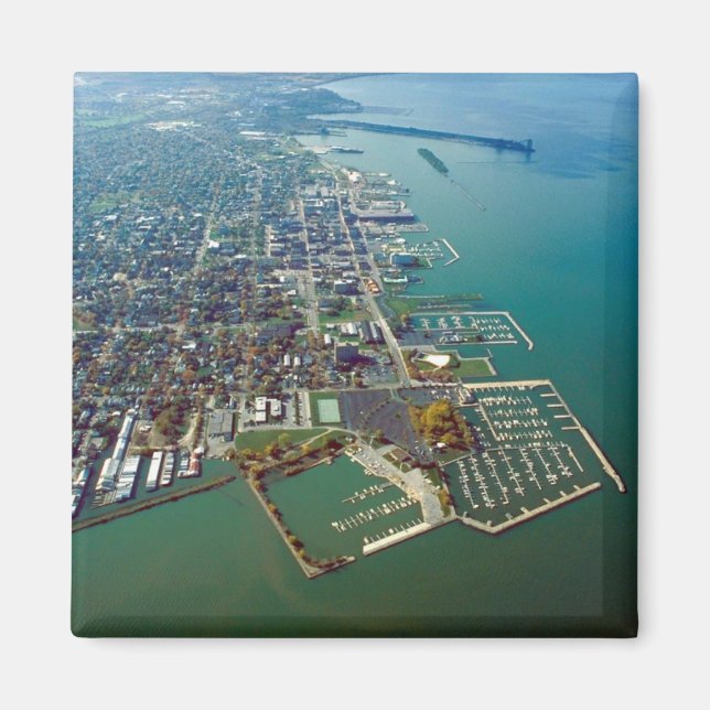 Imán Sandusky Waterfront (Frente)