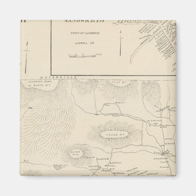 Imán Sandwich, Carroll Co (Frente)