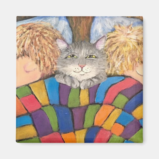 Imán Sandwich de gato (Frente)