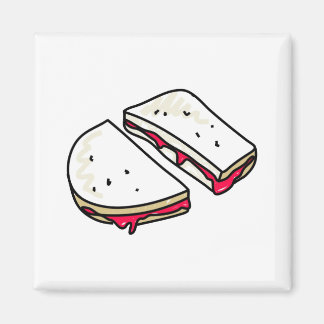 Imán sándwich de mermelada