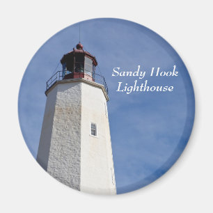 Imán Sandy Hook Lighthouse Magnet