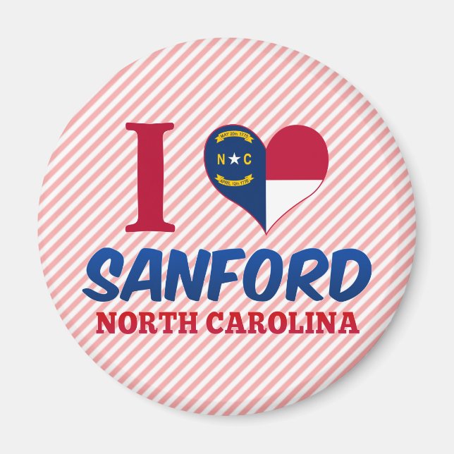 Imán Sanford, Carolina del Norte (Frente)