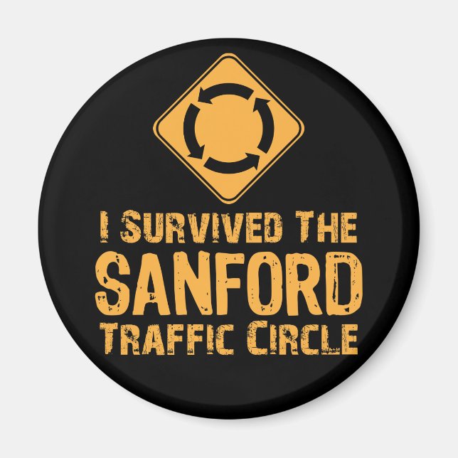Imán Sánford Traffic Circle (Frente)
