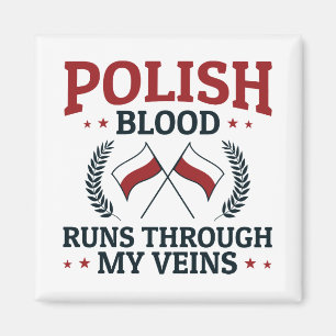 Imán Sangre polaca corre por mis venas Polonia Polska