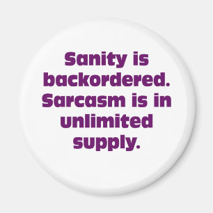 Imán Sanity is Backorder