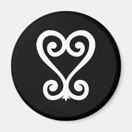 Imán Sankofa | Devolver y obtener - Símbolo Adinkra