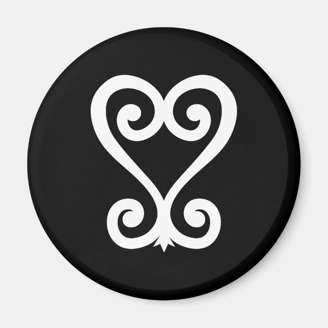Imán Sankofa | Devolver y obtener - Símbolo Adinkra (Frente)