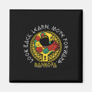 Imán Sankofa Mes de la Historia Negra Adinkra Ghana