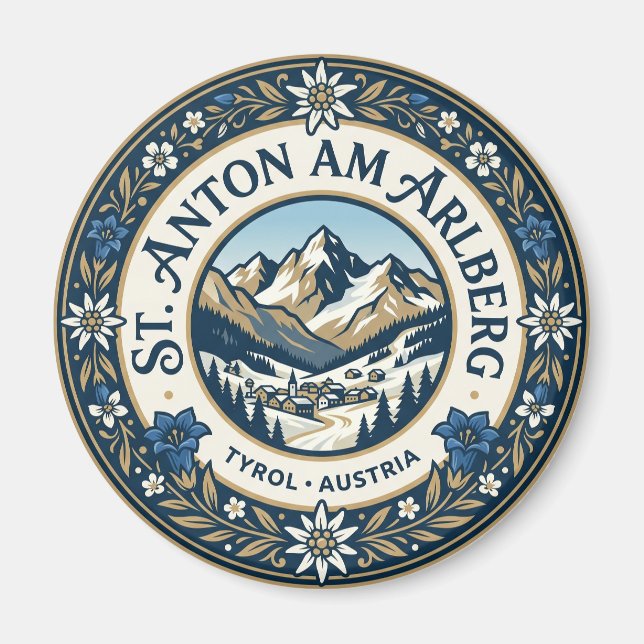 Imán Sankt Anton am Arlberg Austria (Frente)