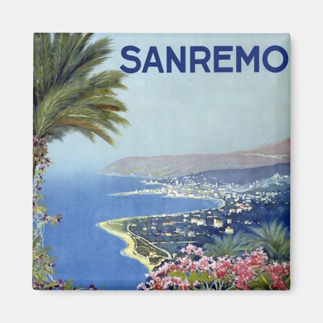 Imán Sanremo Italia Vintage (Frente)