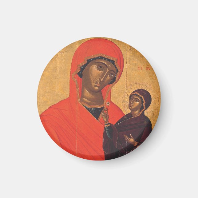 Imán Santa Ana con la Virgen María (Frente)