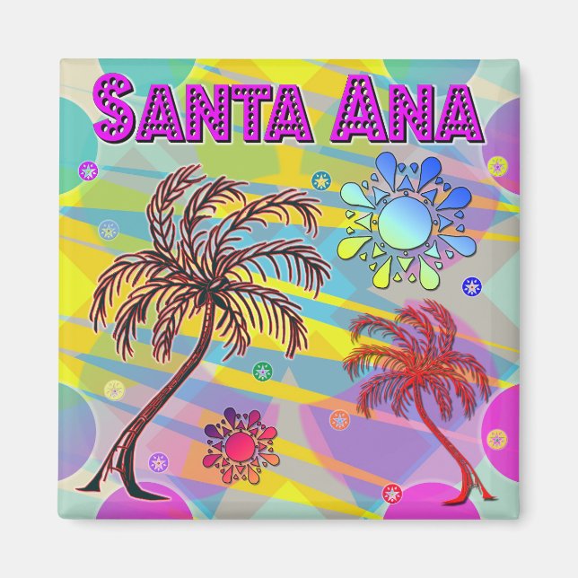 Imán Santa Ana Happy and Hope Magnet (Frente)