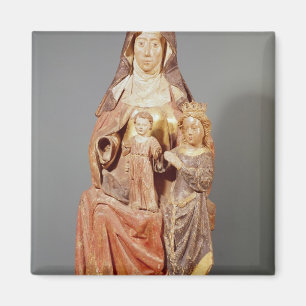 Imán Santa Ana, la Virgen y el Niño,