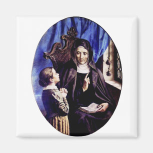 Imán Santa Ángela Merici virgen y fundadora