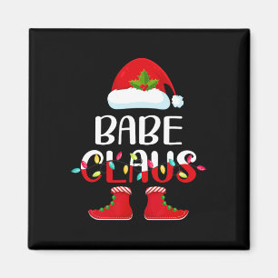 Imán Santa Babe Claus Elf Matching Family Group Christm