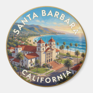 Imán Santa Barbara California Viajes Costeros