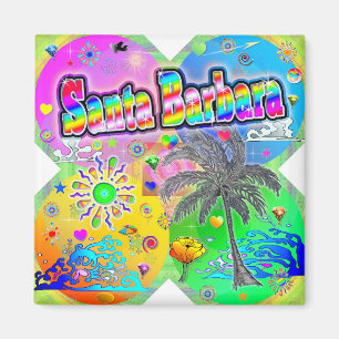 Imán Santa Barbara Quadro Seasons Magnet