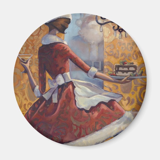 Imán Santa Bebé (Frente)