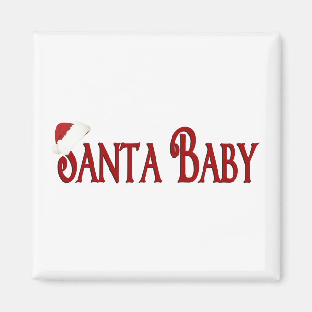 Imán Santa Bebé (Frente)