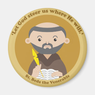 Imán Santa Bede el Venerable