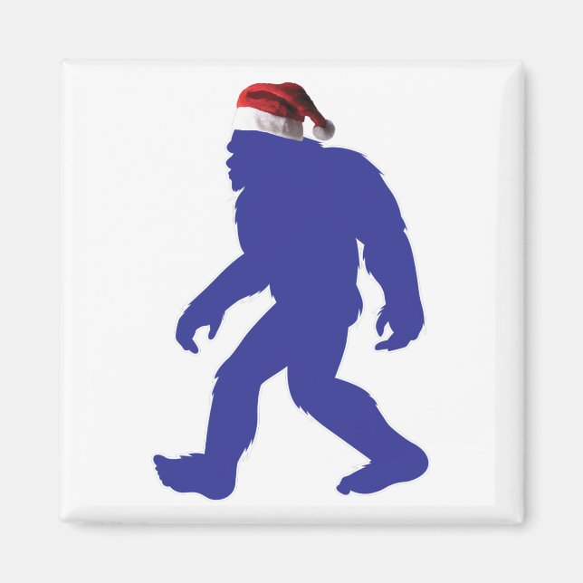 Imán Santa Bigfoot (Frente)