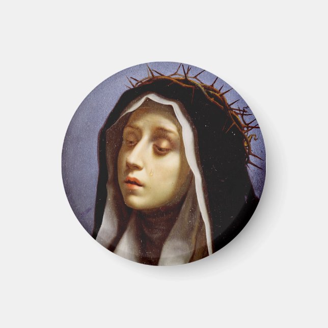 Imán Santa Catalina de Siena (Frente)