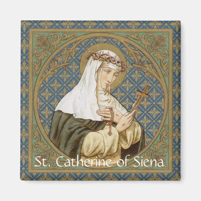 Imán Santa Catalina de Siena (BK 19) (Frente)