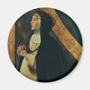 Imán Santa Catalina de Siena por Juan Bautista Maino 