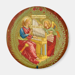 Imán Santa Cecilia de Roma (SNV 36) Round